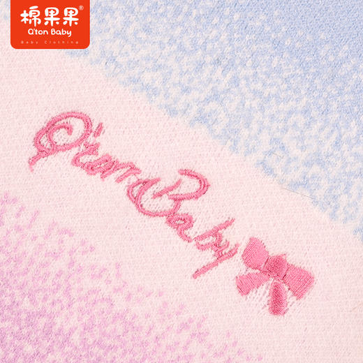 棉果果秋季新品女童包芯纱柔软有型渐变色棉线衫毛衣M322160523412 商品图4