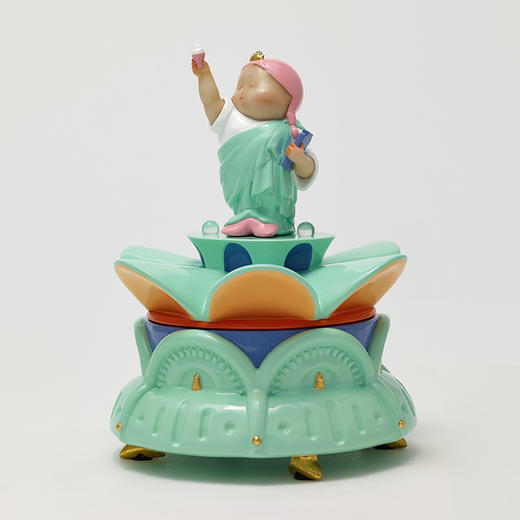 稀奇艺术品瞿广慈《月光宝盒》双鱼星座摆件酒柜装饰品新婚礼物 商品图0