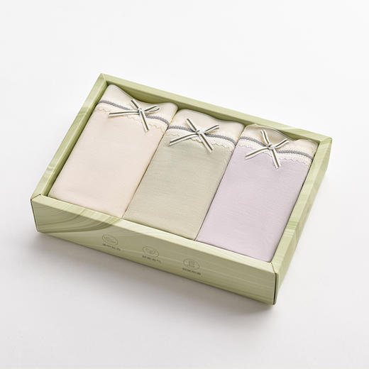 新款高腰80支兰精莫代尔女士内裤不夹臀透气天丝夏季薄款三角裤女生内裤DKM1266 商品图3