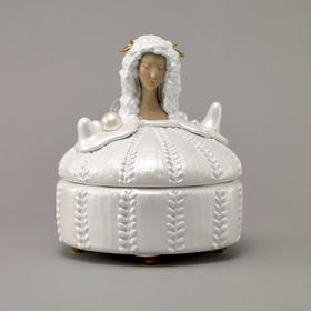 稀奇艺术品瞿广慈《月光宝盒》处女座摆件酒柜装饰品新婚礼物