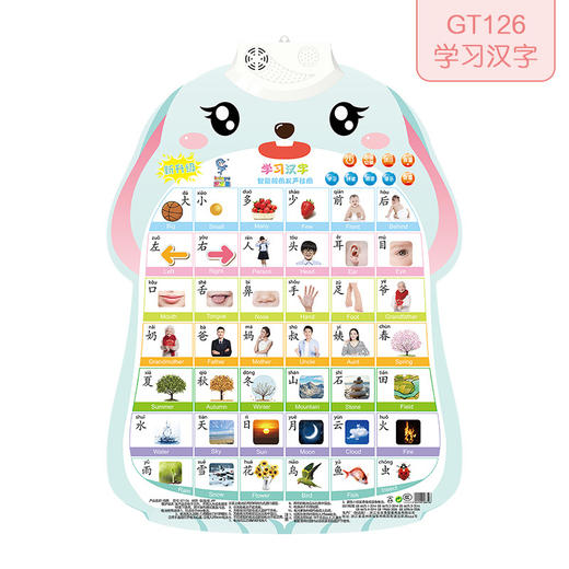 【29.9元/3张】乐乐鱼儿童早教挂图，寓教于乐，观图片认知音标、字母、动物、植物。启蒙认知，全面培养宝宝视力、思维、语言、听觉等多方面能力，初学拼音的好选择！sh 商品图10