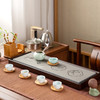 祥福-四君茶盘现代中式办公室乌金石家用茶台（62*23.5*4cm） 商品缩略图5