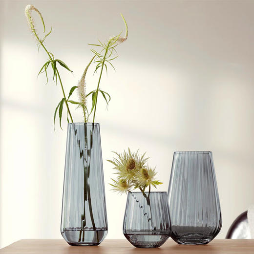 LSA英国进口轻奢花瓶无铅玻璃水培居家装饰摆件 Zinc(H28cm)花瓶彩盒装 商品图2