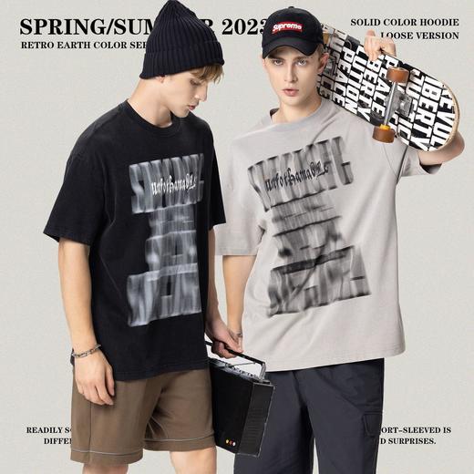 RS男装|重磅270克复古水洗做短袖t恤美式高街宽松休闲男士潮牌t恤 商品图3