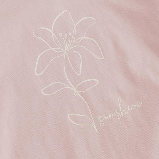 【马克珍妮 芦芙】秋装新款 女童动植物印花纯棉T恤 231698 商品图5