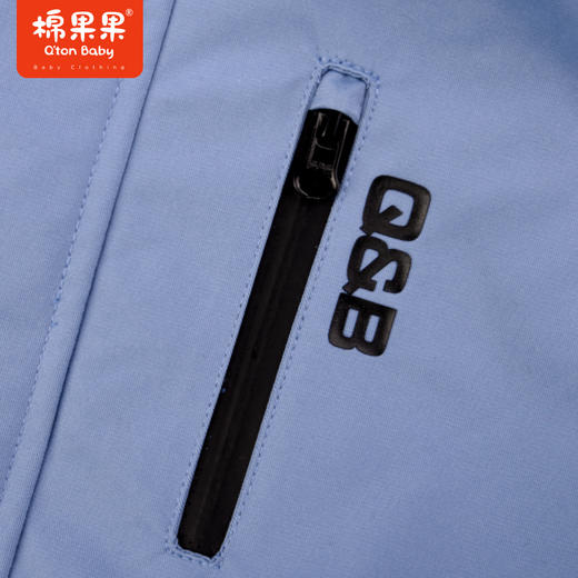 棉果果秋季新品男童帅气抗风保暖夹棉风衣M312100323461 商品图2