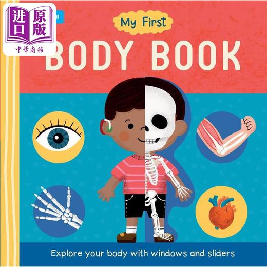 预售 【中商原版】我的小小身体 My First Body Book 英文原版 儿童纸板书早教认知识物 绘本图画书 精品绘本 亲子读物 学龄前童书 商品图0