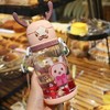 「数款可选！鹿角款」儿童水杯幼儿园小学生宝宝防摔杯子可爱少女学生鹿角水壶袋吸管餐饮用具 商品缩略图2