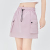 新款高腰休闲工装短裙，冰丝速干面料，清爽舒适，A字设计显瘦，学院风包臀半身裙，时尚百搭，适合各种场合。 商品缩略图3