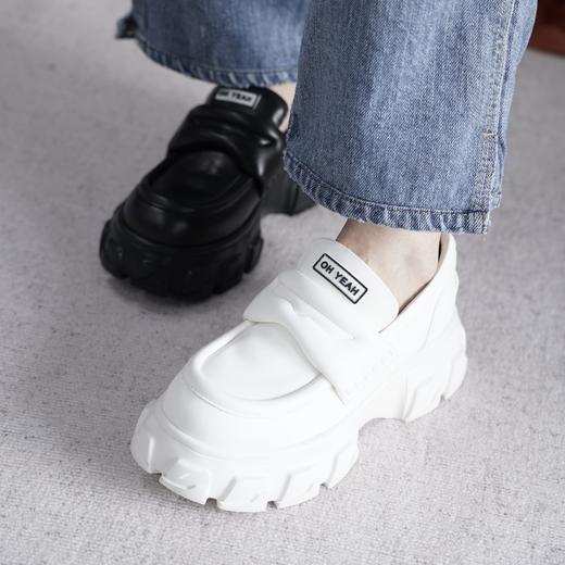 westory2023秋季新款厚底超轻百搭时尚单鞋乐福鞋W23CM73191 商品图4