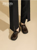 西村名物2023秋季新款粗跟英伦风JK鞋减龄蝴蝶学院风乐福鞋T23CM34281 商品缩略图1
