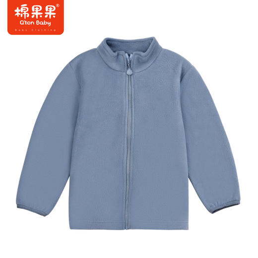 棉果果秋季新品男童外套+摇粒绒内胆外套一衣三穿（两件套）保暖冲锋衣外套大衣M312100323462 商品图4