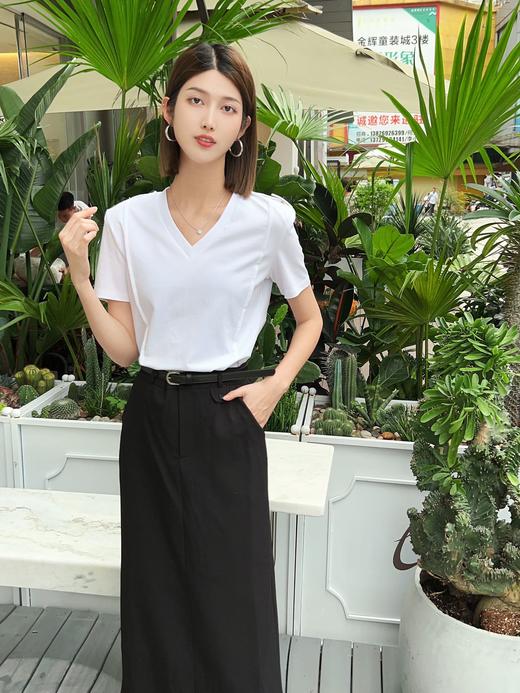 08718#色布半身裙 商品图1