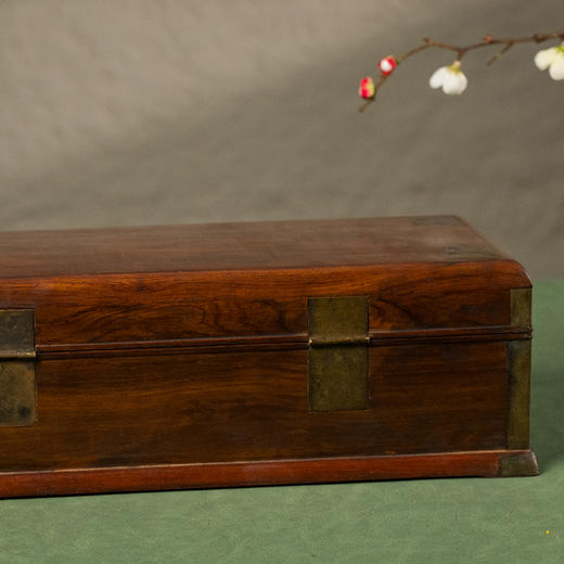 清 黄花梨盝顶文房机关箱 商品图4