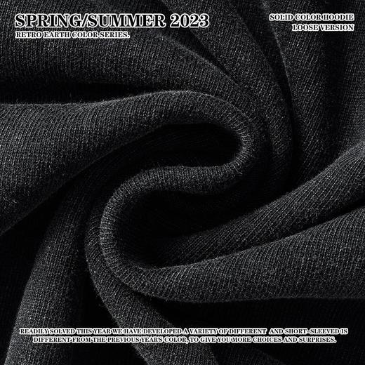 RS男装|2023夏季320G重磅高街复古蜡染水洗做旧短袖潮牌宽松t恤男 商品图4