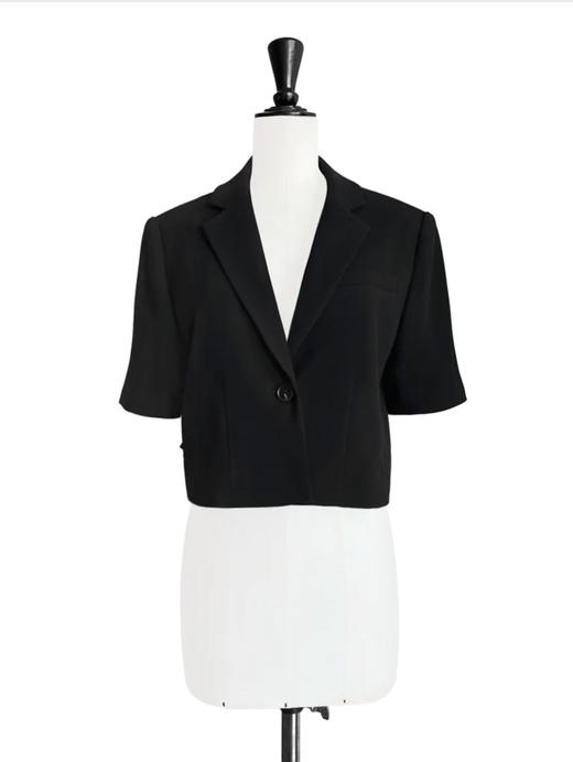 TYNVIE 短袖西装外套 - 黑色 商品图7