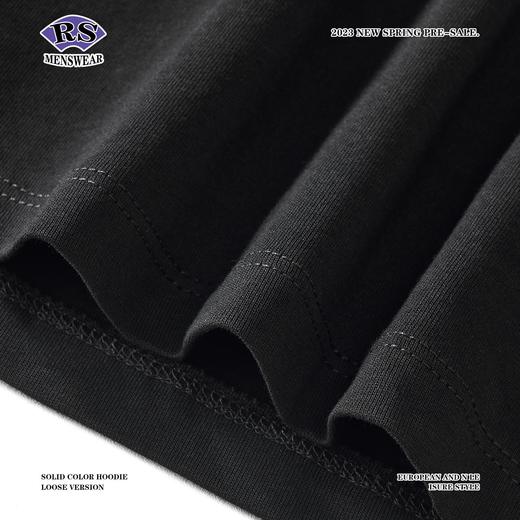 RS男装|2023夏季新款卡通奶茶胶浆印花短袖欧美风外贸休闲男生T恤 商品图4