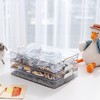【拼图积木收纳小能手】透明拼图收纳盒 乐高积木分类整理盒 防尘大容量透明玩具收纳盒 扁平浅盒 找物更便捷 商品缩略图2