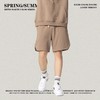 RS男装|2023夏季300克毛圈重磅纯色男士短裤宽松休闲款男女五分裤 商品缩略图4