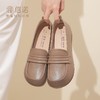 信诺真皮软底妈妈鞋单鞋子透气女舒适平底中老年人平底鞋女鞋春秋 商品缩略图8