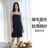 遐法式家居服女仿真丝法国缎一字领抹胸式睡裙夏季性感吊带裙女 商品缩略图2