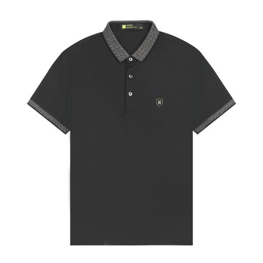 HX 夏季翻领短袖T恤桑蚕丝Y102320319101/02/03POLO杉 商品图5