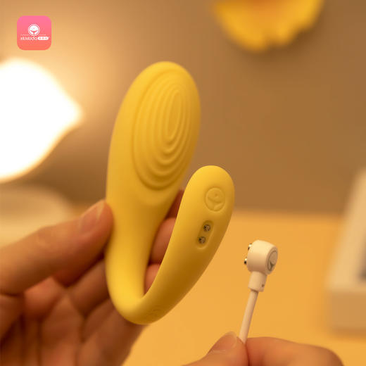 【羞羞哒 震震蛋】异地恋产品 手机遥控 U型设计 外出调教 硅胶亲肤 女性私密伴侣 商品图7