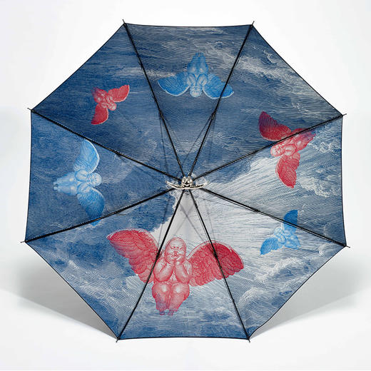 稀奇艺术 光辉天使直柄雨伞艺术晴雨伞生日礼物 商品图2