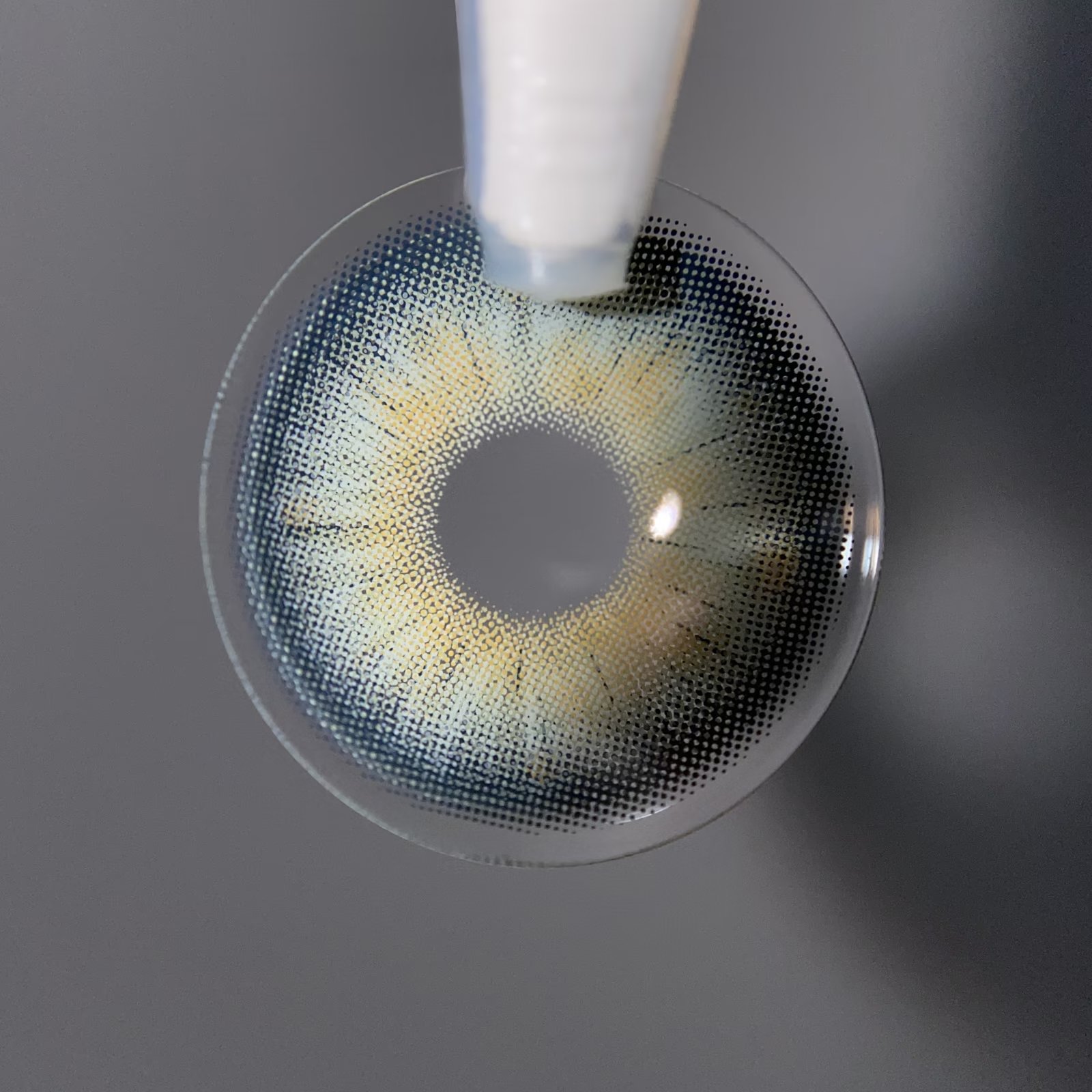LUNARCON美瞳 年抛隐形眼镜 百达翡绿 14.5mm 1副/2片 左右度数可不同-VVCON美瞳商城6
