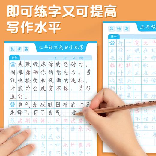 【官方回购礼】优美句子描红本 商品图4