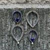 SpoiledBrat Jewelry蓝色锆石青金石耳环 商品缩略图1