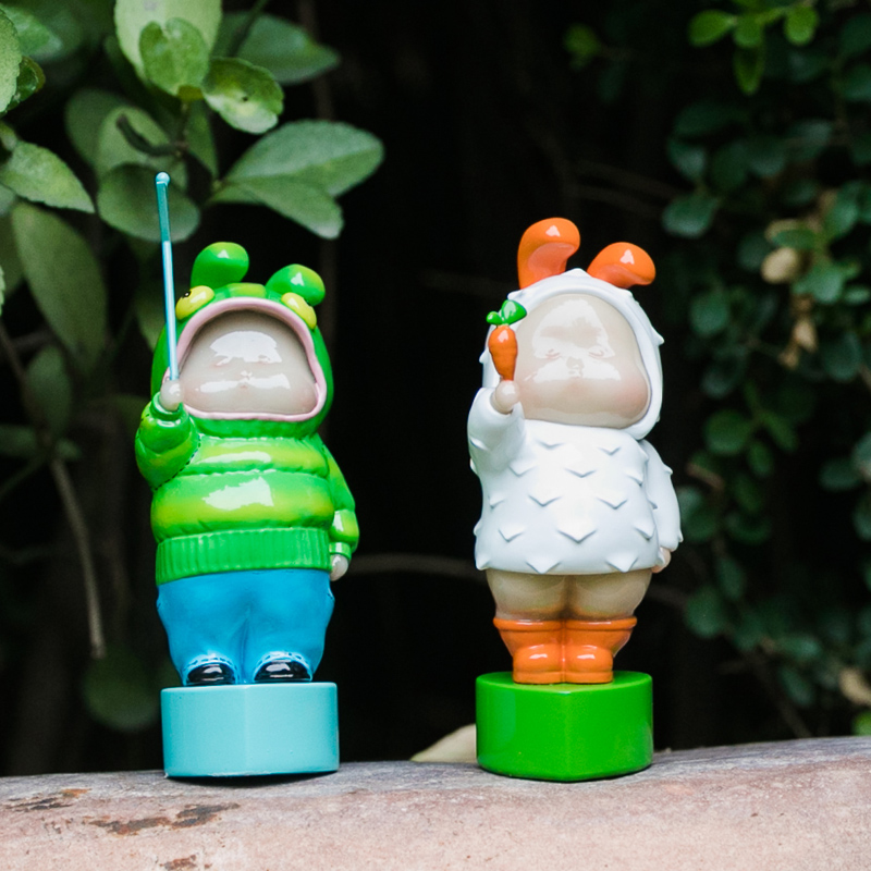 稀奇艺术《baby赞我很乖》桌面装饰摆件迷你雕塑高端礼物礼盒装