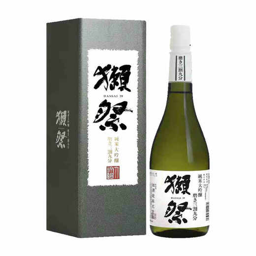 【完税】獭祭三割九分清酒（纯米大吟酿）720ml 商品图0