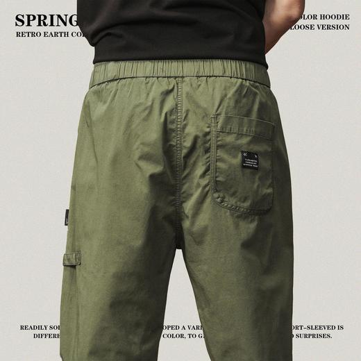 RS男装|山系户外夏季新款宽松卡扣腰带设计束脚裤户外男士工装裤 商品图4