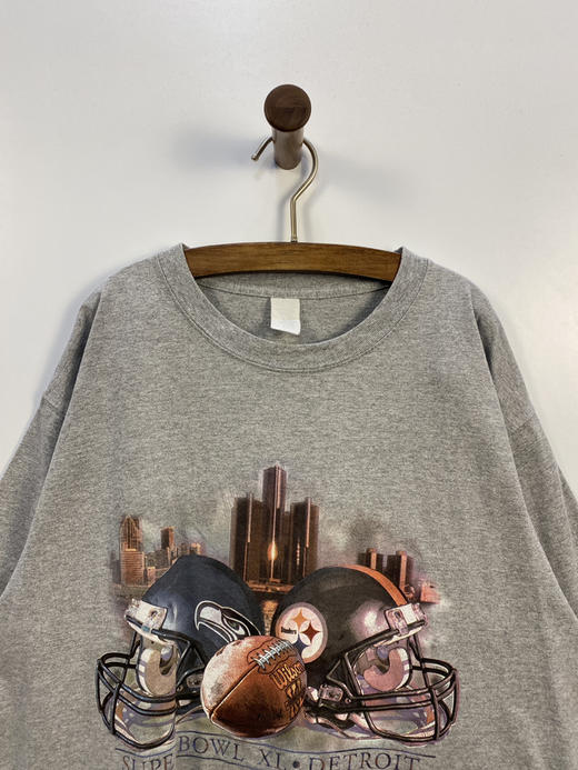 Y2K Vintage NFL 美国职业橄榄球大联盟 SUPER BOWL 超级碗 短袖T恤 _SST(XL) 商品图0