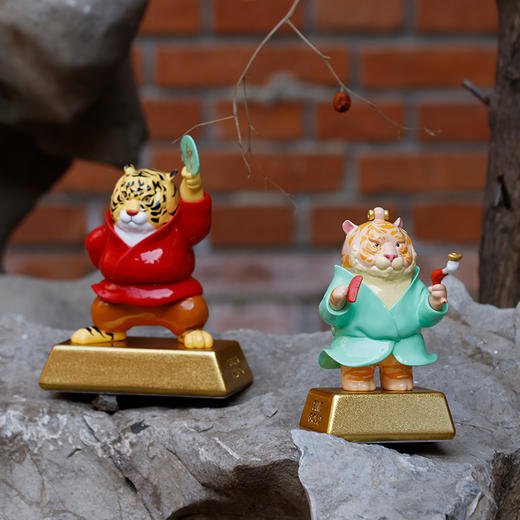 稀奇艺术文那虎年《金砖虎》家居饰品桌面装饰礼品 虎年摆件 商品图4