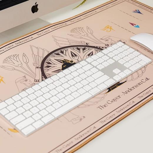 大英博物馆盖亚·安德森猫系列 埃及元素超大鼠标垫游戏桌垫 商品图1