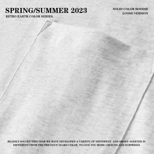 RS男装|2023夏季310g重磅纯棉纯色背心复古美式潮牌休闲短裤套装 商品图1