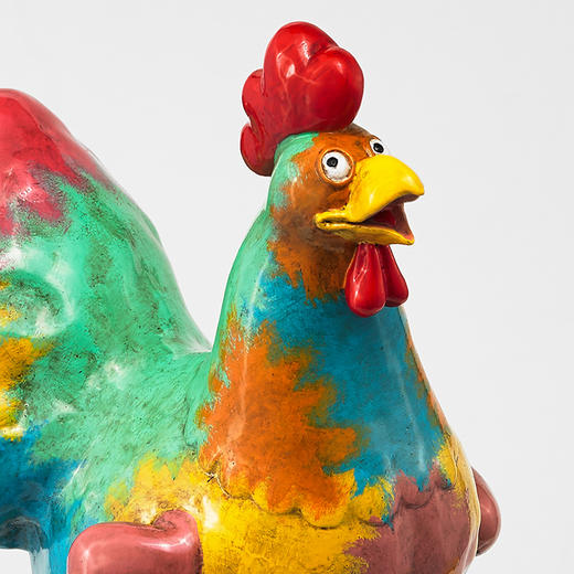 稀奇艺术雕塑摆件瞿广慈作品《老子属鸡》桌面居家饰品 商品图3