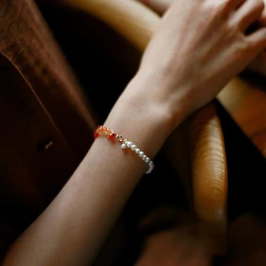 SpoiledBrat Jewelry绿松石橘玛瑙手链 商品图2