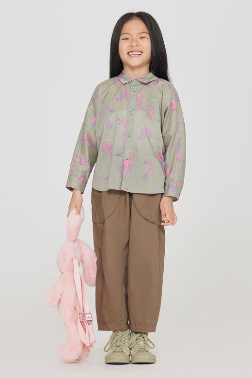 jnby  23年秋款  长袖翻领衬衣  1N7213100 商品图0