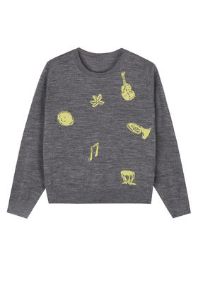 jnby  23年秋款  保暖舒适长袖套头毛衫  1N7313330