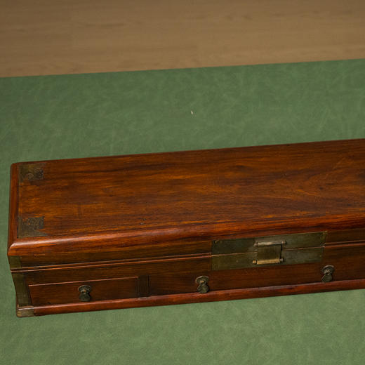 清 黄花梨盝顶文房机关箱 商品图1