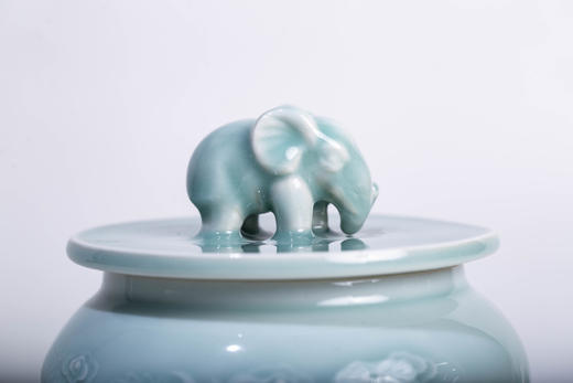 雷慧仙龙纹茶叶罐 商品图1