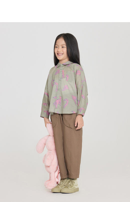 jnby  23年秋款  长袖翻领衬衣  1N7213100 商品图4