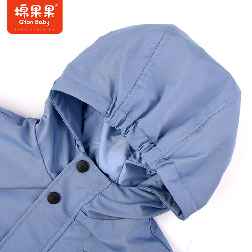 棉果果秋季新品男童帅气抗风保暖夹棉风衣M312100323461 商品图1