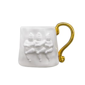 稀奇艺术天鹅湖浮雕骨瓷杯创意个性艺术杯子搭配精美礼物包装盒