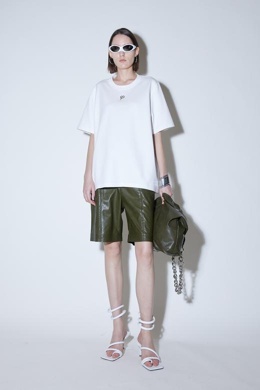 解构外露金属logoT恤 商品图0