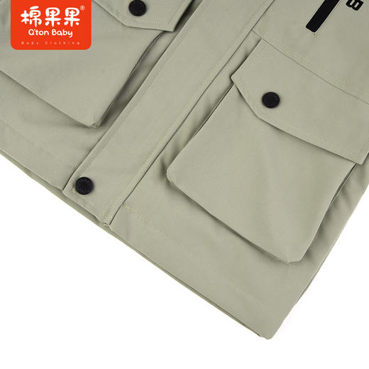 棉果果秋季新品男童保暖夹棉风衣M312100323471 商品图6