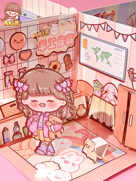 子亦Aki酱的立体安静书TZ876 商品图0